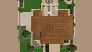3D Desert Landscape Plans created by our Landscape Design Team in Las Vegas