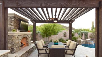 Custom Patio Cover - Pergola Style