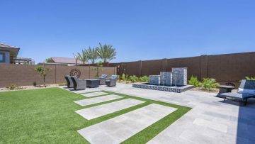 cool surface hardscaping Las Vegas using heat-resistant outdoor materials