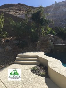 Luxury residential poolscape design Southern Highlands Las Vegas