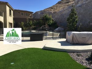 Luxury residential poolscape design Southern Highlands Las Vegas